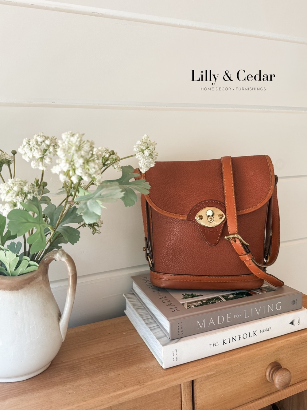 Vintage Dooney and Bourke Cavalry crossbody bag